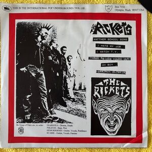 The Rickets - Destroy Olympia 7" Vinyl